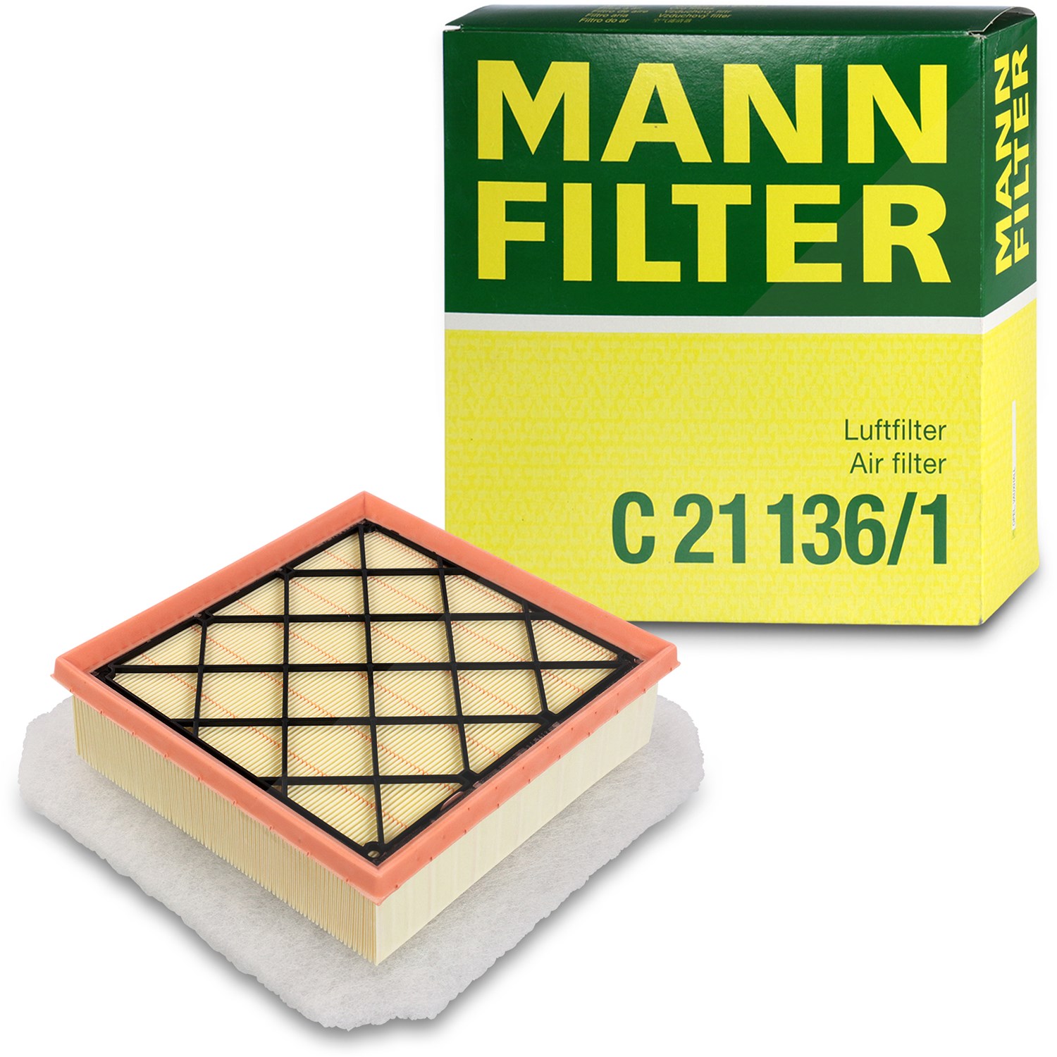 Mann-filter Luftfilter [Hersteller-Nr. C21136/1] für Vauxhall, Opel