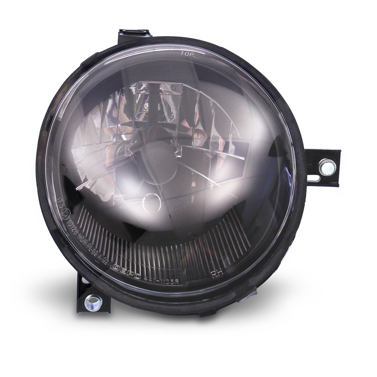 Bestprice Scheinwerfer H4 schwarz elektr. LWR [Hersteller-Nr. 31480700] für VW