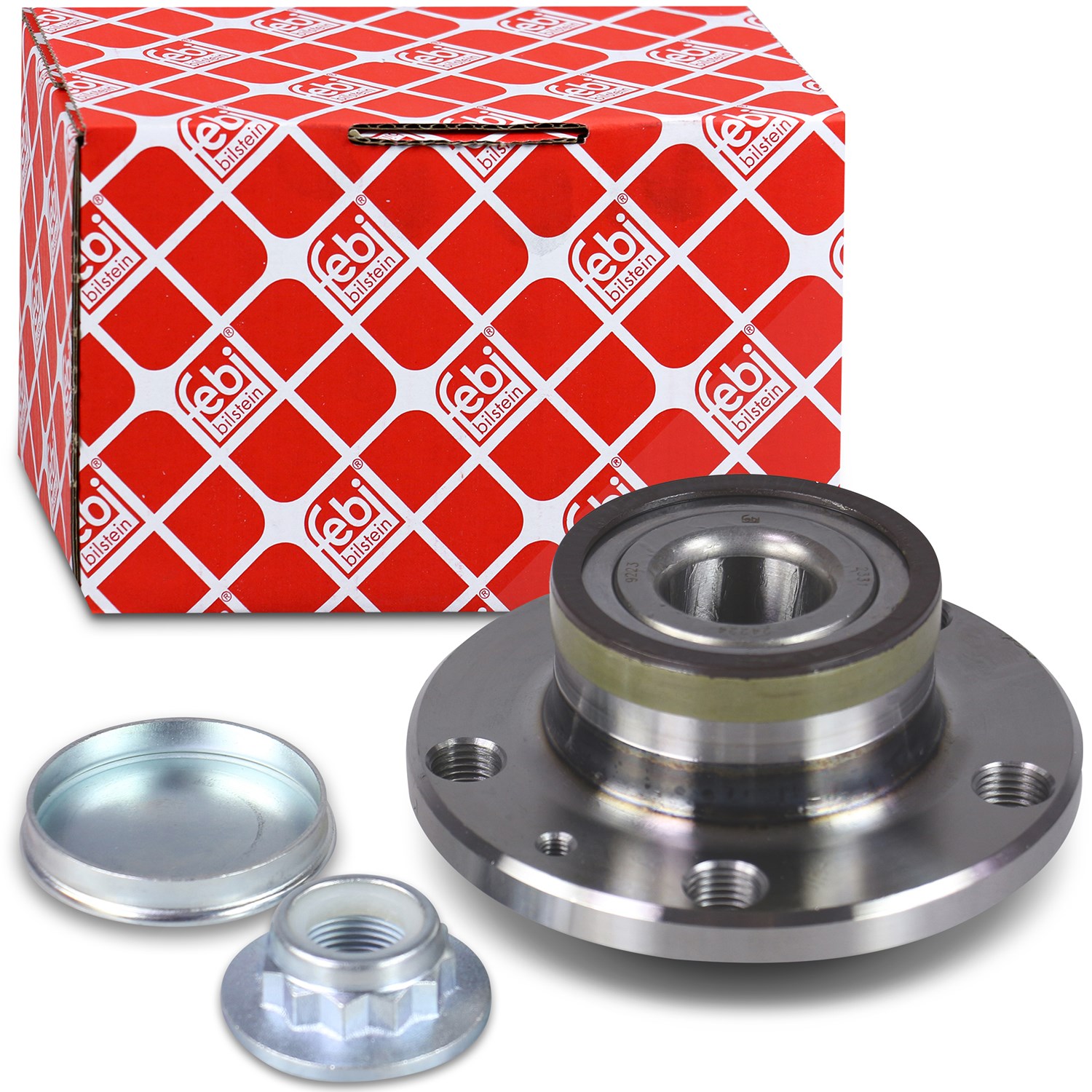 Febi Bilstein Radlager mit Radnabe hinten [Hersteller-Nr. 24224] für VW, Skoda, Audi, Seat