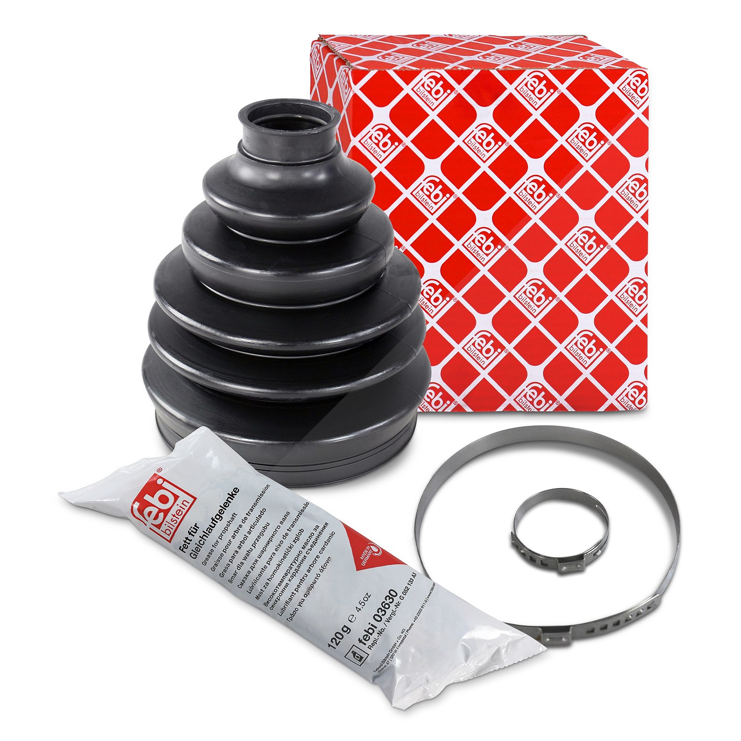 Febi Bilstein Faltenbalg Antriebswelle radseitig [Hersteller-Nr. 36190] für Cupra, VW, Audi, Skoda, Porsche, Seat
