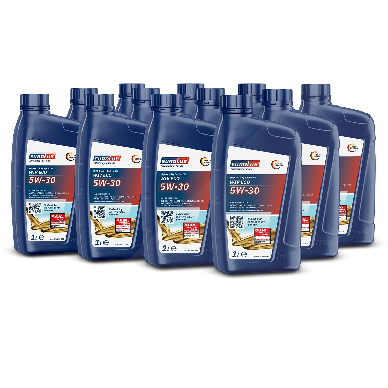 Eurolub 12x 1 L WIV ECO SAE 5W/30 [Hersteller-Nr. 211001]