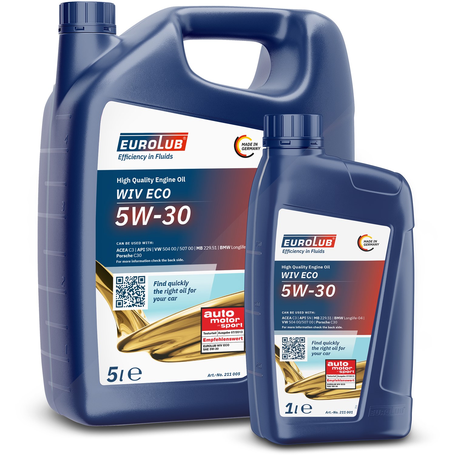 Eurolub 6 L WIV ECO SAE 5W/30 [Hersteller-Nr. 10801476]