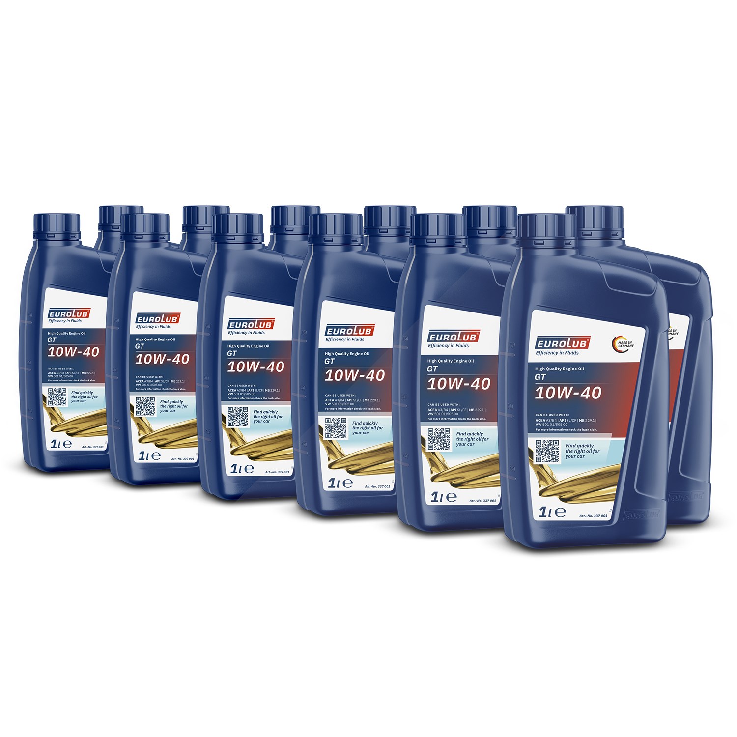 Eurolub 12x 1 L GT SAE 10W/40 [Hersteller-Nr. 337001]