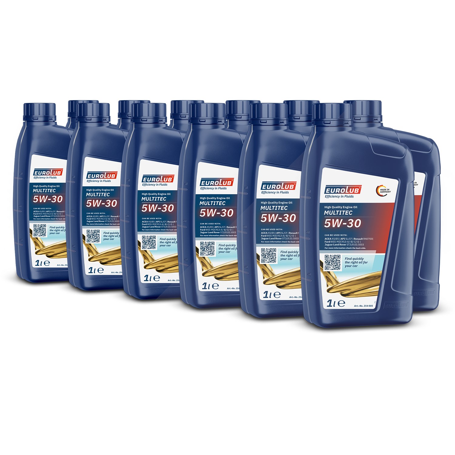 Eurolub 12x 1 L MULTITEC SAE 5W/30 [Hersteller-Nr. 214001]