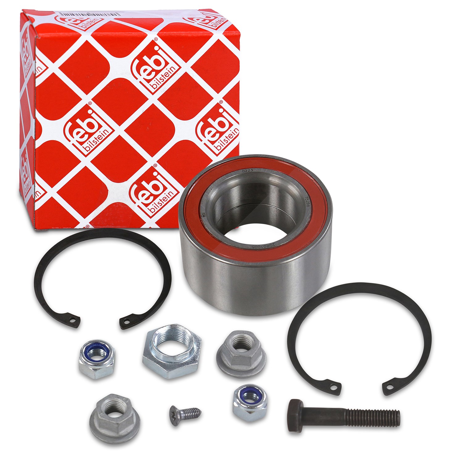Febi Bilstein Radlagersatz vorne [Hersteller-Nr. 03662] für VW, Seat
