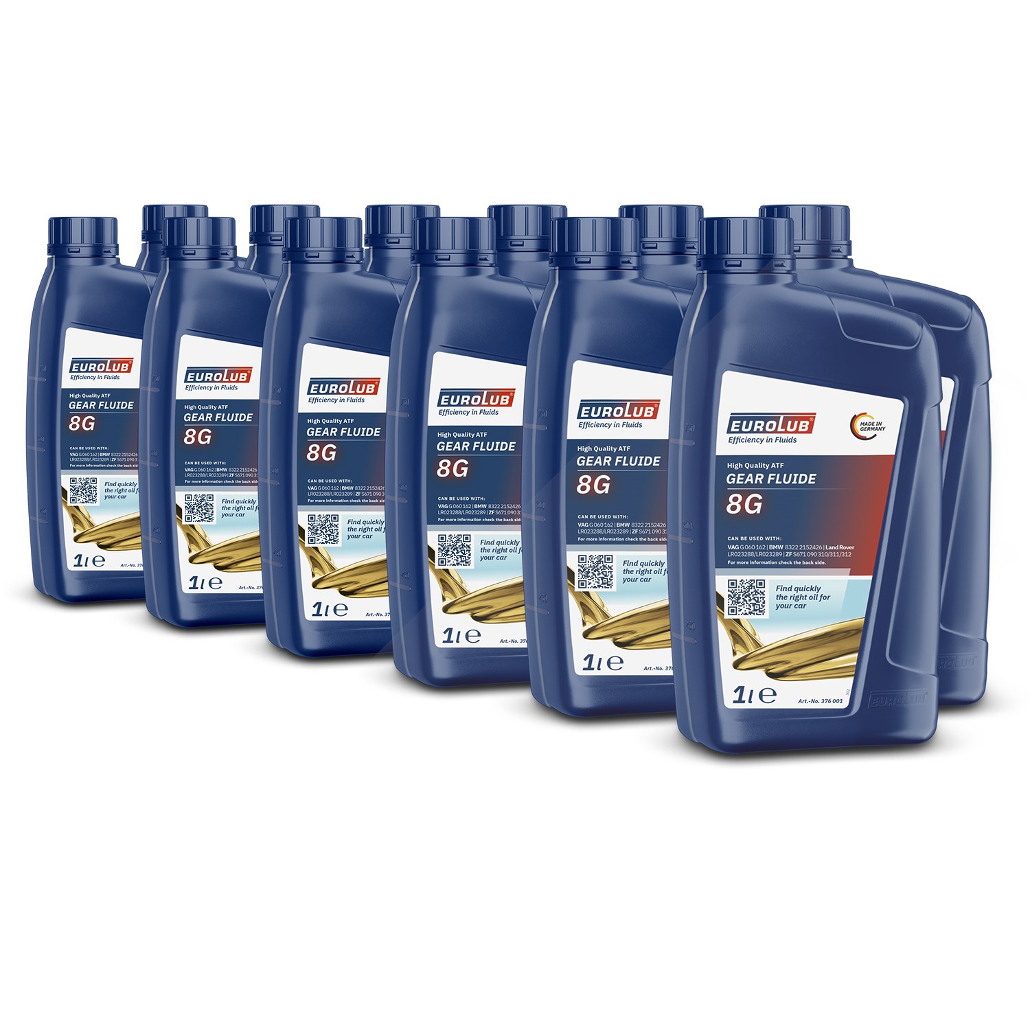Eurolub 12x 1 L GEAR FLUIDE 8G [Hersteller-Nr. 376001]