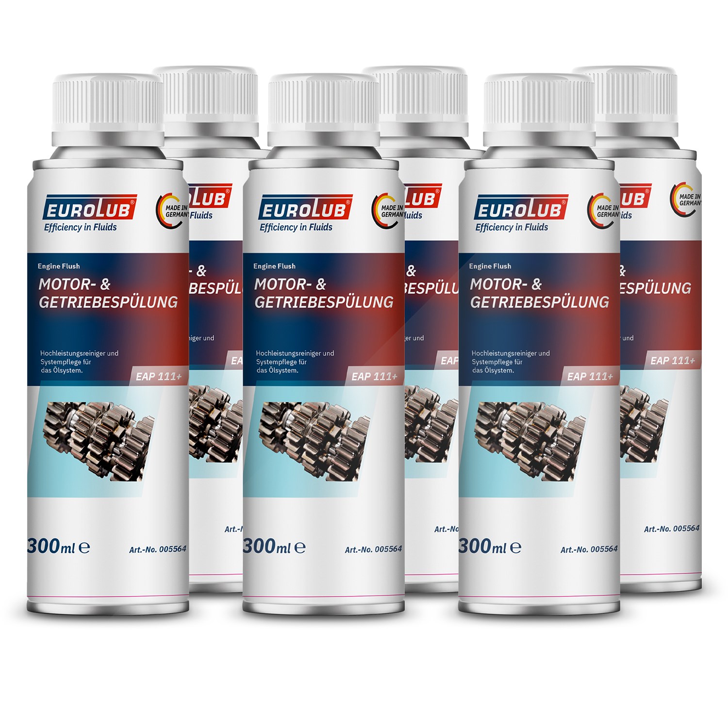 Eurolub 6x 300ml EAP 111+ Motorspülung [Hersteller-Nr. 005564]