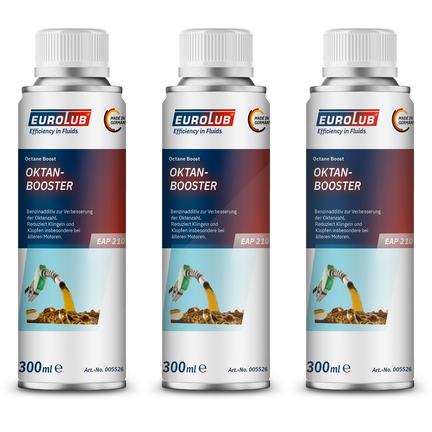 Eurolub 3x 300ml EAP 210 OKTAN BOOSTER [Hersteller-Nr. 005526]