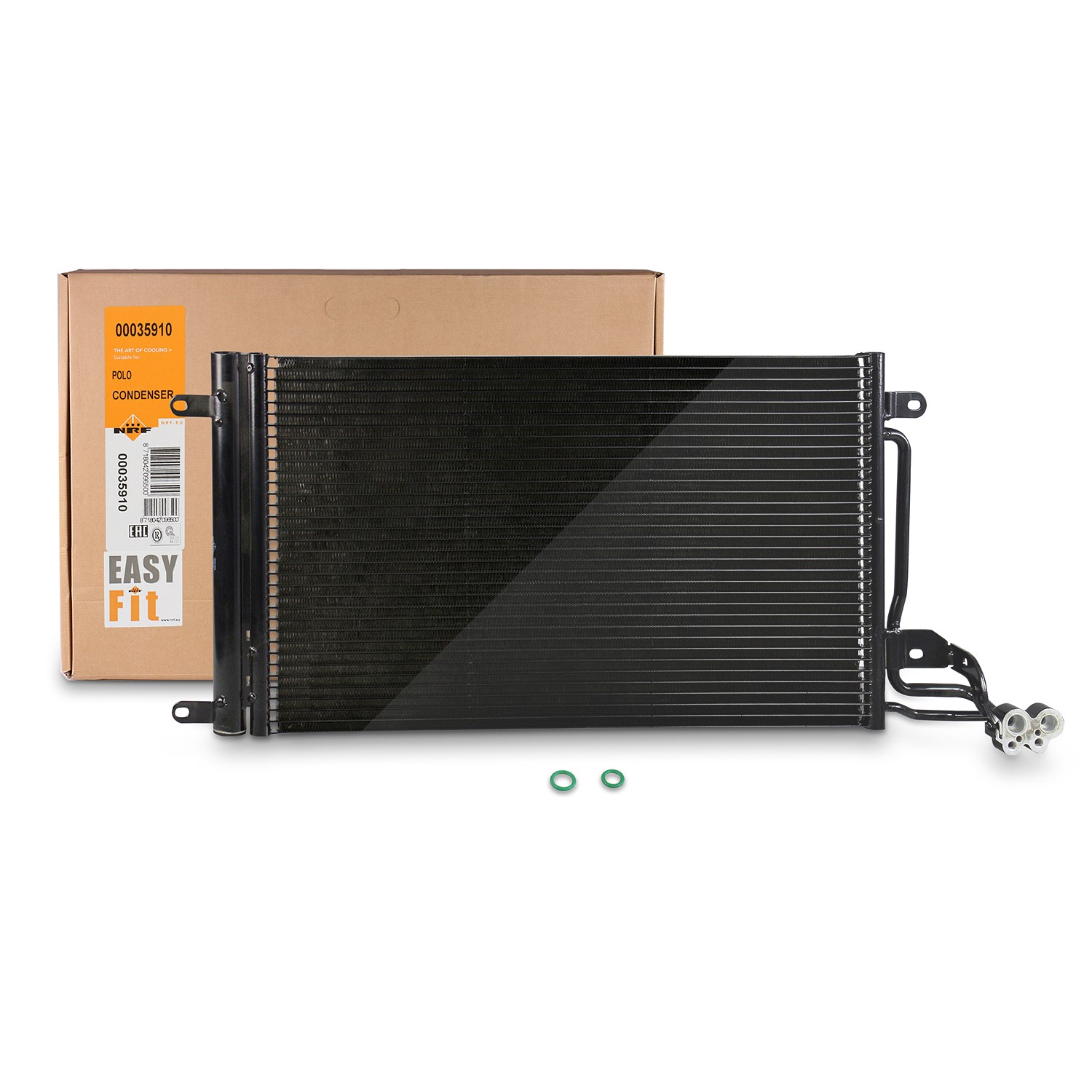 Nrf Kondensator mit Trockner [Hersteller-Nr. 35910] für Audi, Skoda, VW, Seat