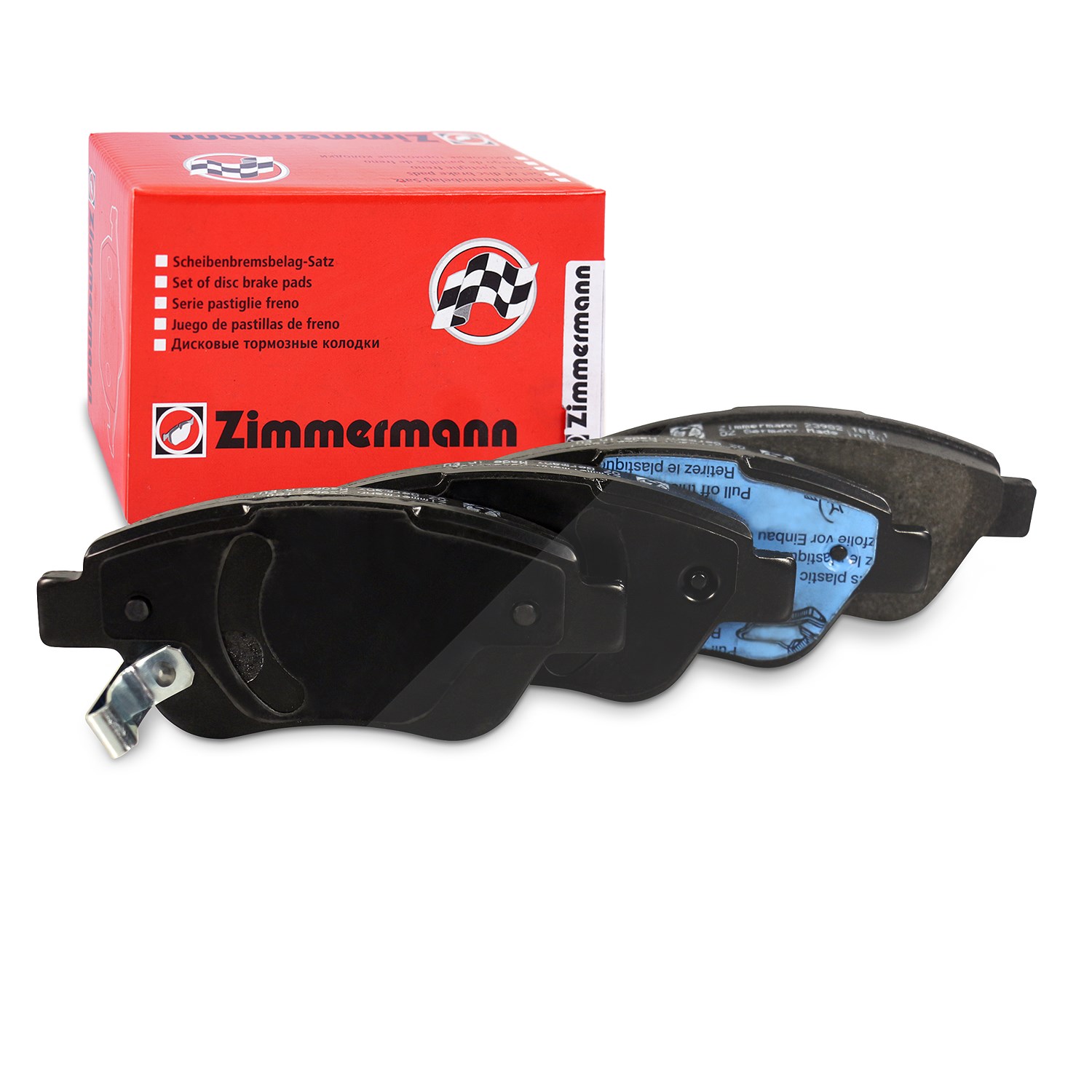 Zimmermann Bremsbelagsatz Vorderachse [Hersteller-Nr. 23982.180.1] für Vauxhall, Opel