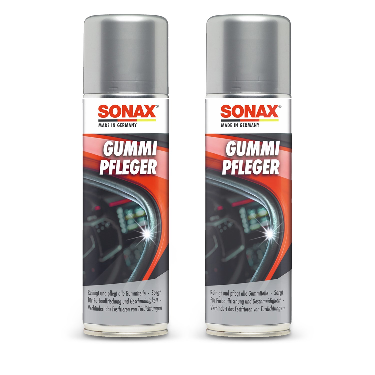 Sonax 2x 300ml GummiPfleger [Hersteller-Nr. 03402000]