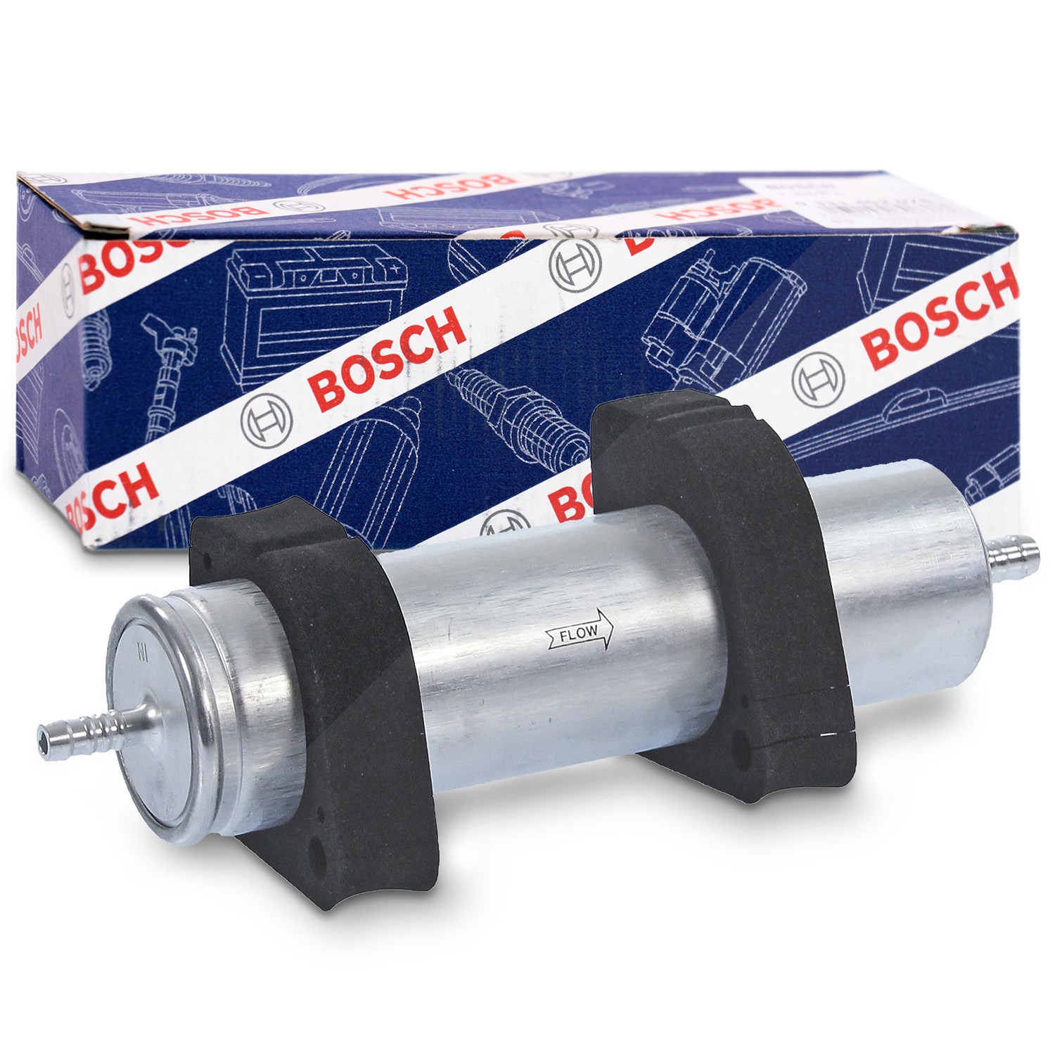 Bosch Kraftstofffilter [Hersteller-Nr. F026402068] für Porsche, VW, Audi