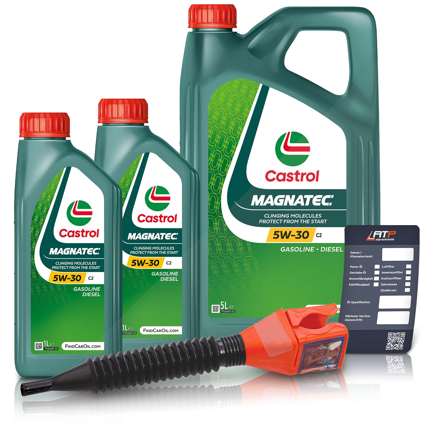 Castrol 7 L Magnatec 5W-30 C2+Anhänger+ [Hersteller-Nr. 10802547]