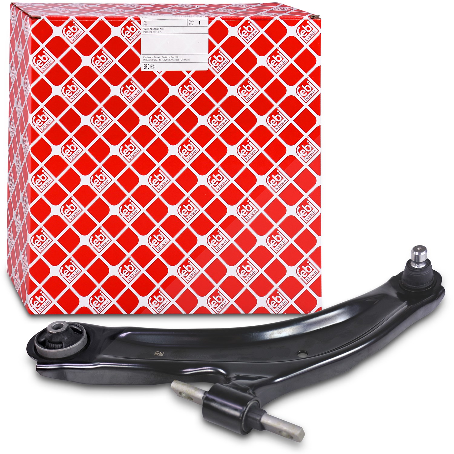 Febi Bilstein Querlenker mit Traggelenk vorne links [Hersteller-Nr. 42630] für Nissan, Renault