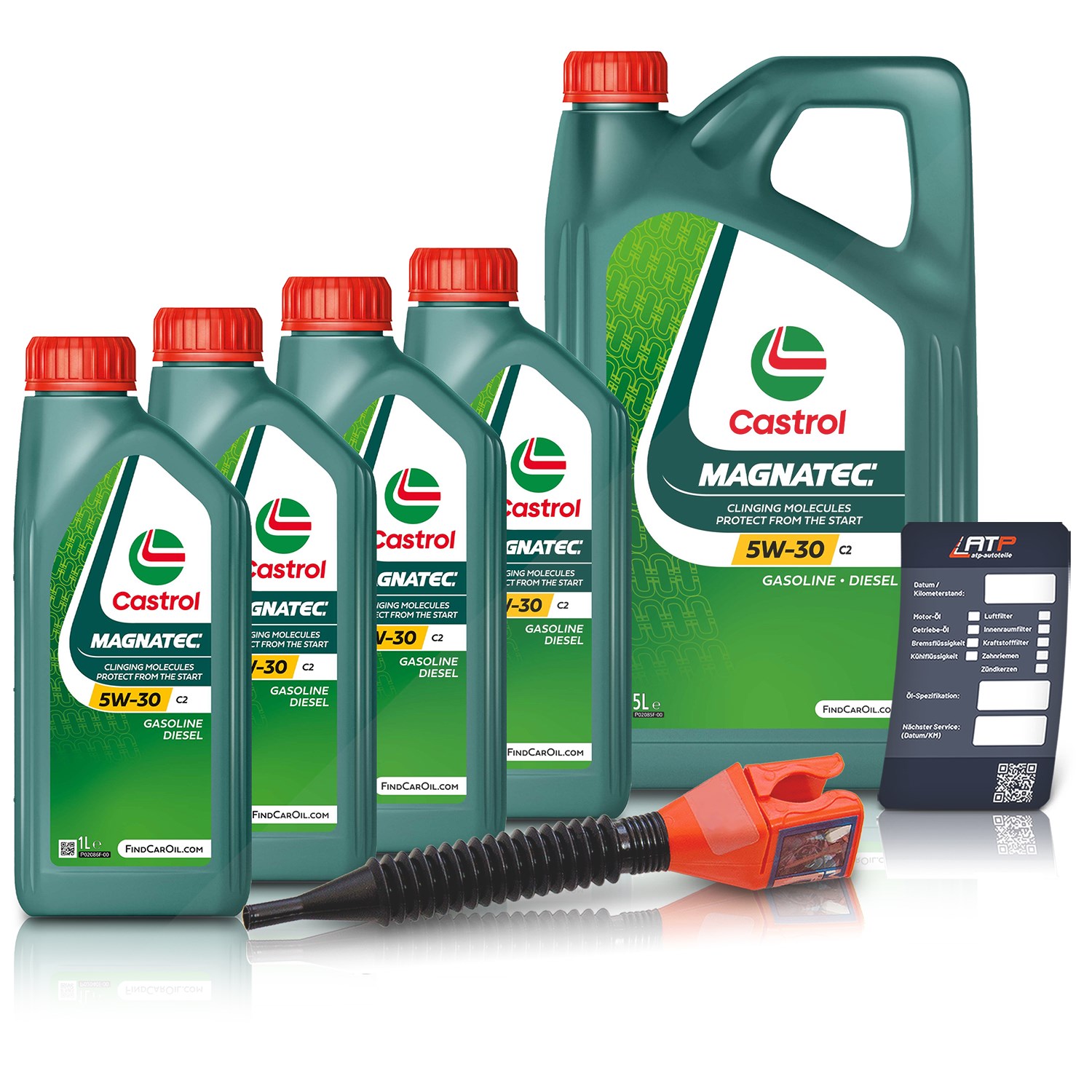 Castrol 9 L Magnatec 5W-30 C2+Anhänger+ [Hersteller-Nr. 10802551]