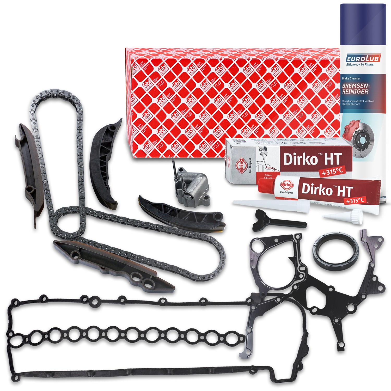 Febi Bilstein Steuerkettensatz + Dichtung [Hersteller-Nr. 40197794] für BMW