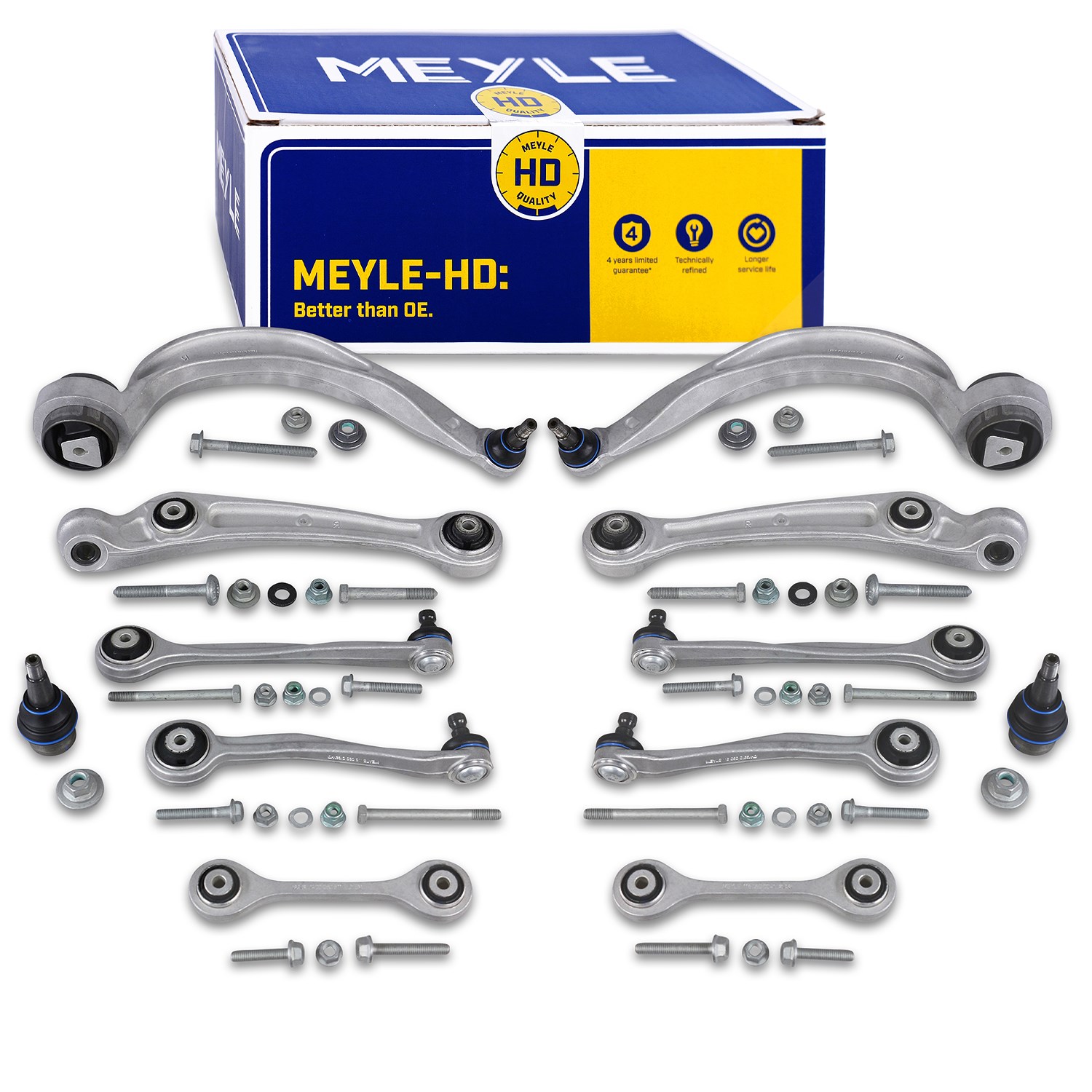 Meyle Querlenkersatz 12-tlg. [Hersteller-Nr. 1160500189/HD] für Audi, Porsche