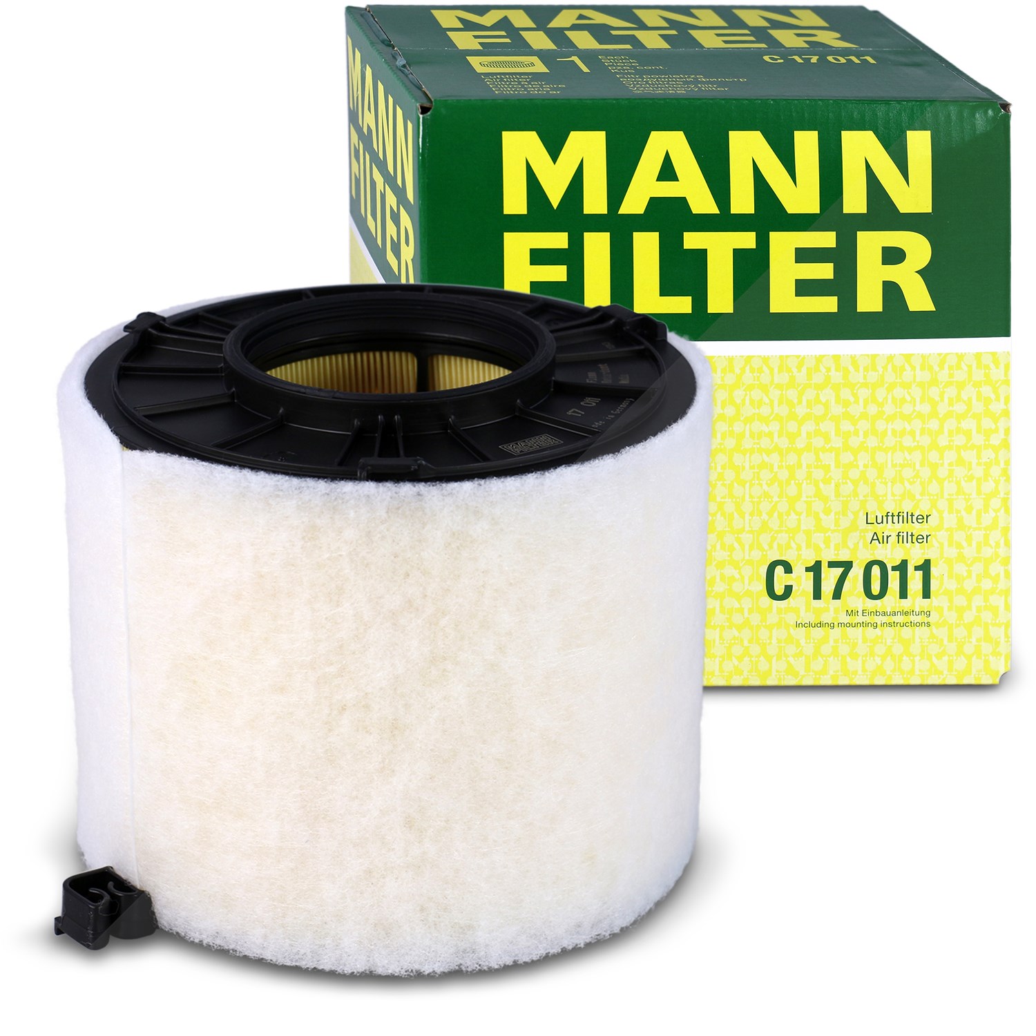 Mann-filter Luftfilter [Hersteller-Nr. C17011] für Audi