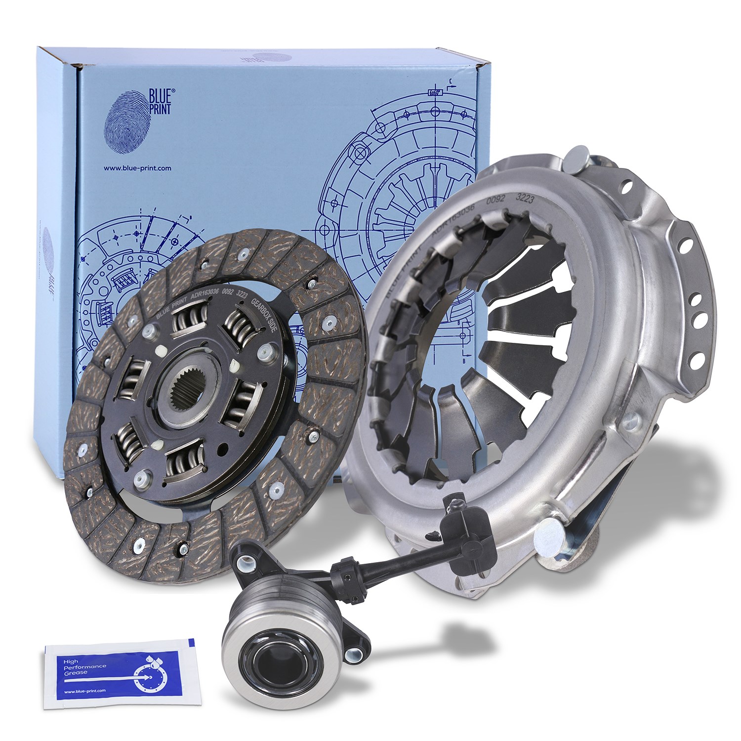 Blue Print Kupplungssatz [Hersteller-Nr. ADR163036] für Renault