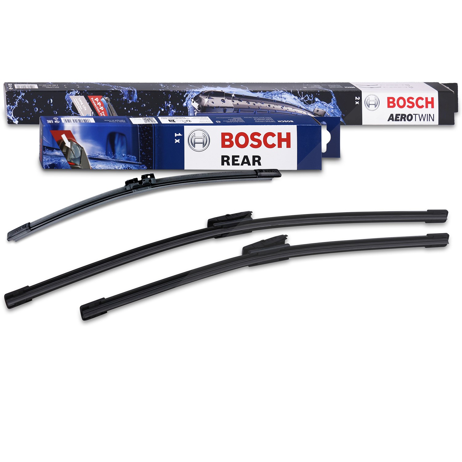 Bosch Scheibenwischer AM462S vorne + A283H hinten [Hersteller-Nr. 40512867] für Alpina, BMW