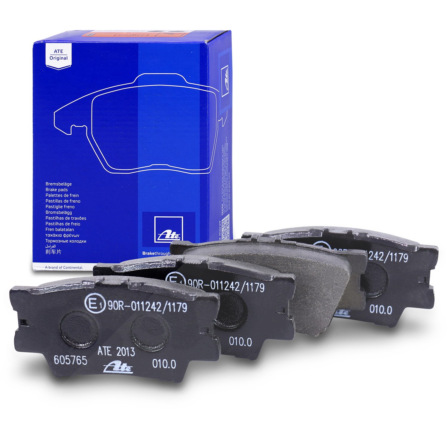 Ate Bremsbelagsatz hinten [Hersteller-Nr. 13.0460-5765.2] für Lexus, Toyota
