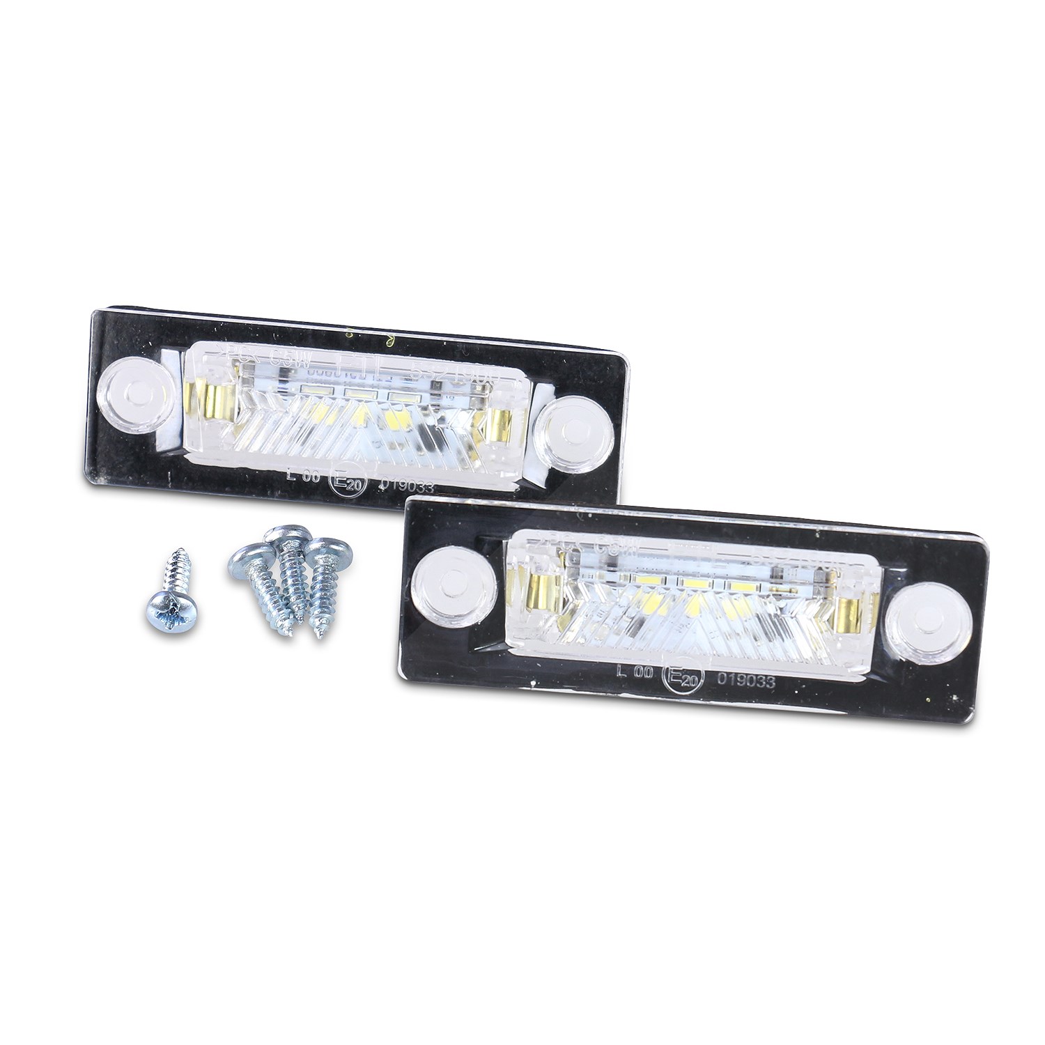 Abakus Kennzeichenleuchte (2 Stück) [Hersteller-Nr. 053-21-900LED] für Skoda, VW