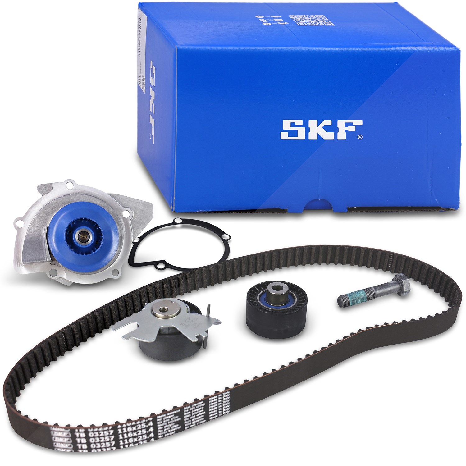 Skf Wasserpumpe + Zahnriemensatz [Hersteller-Nr. VKMC03205] für Citroën, Ds, Fiat, Toyota, Ford, Peugeot