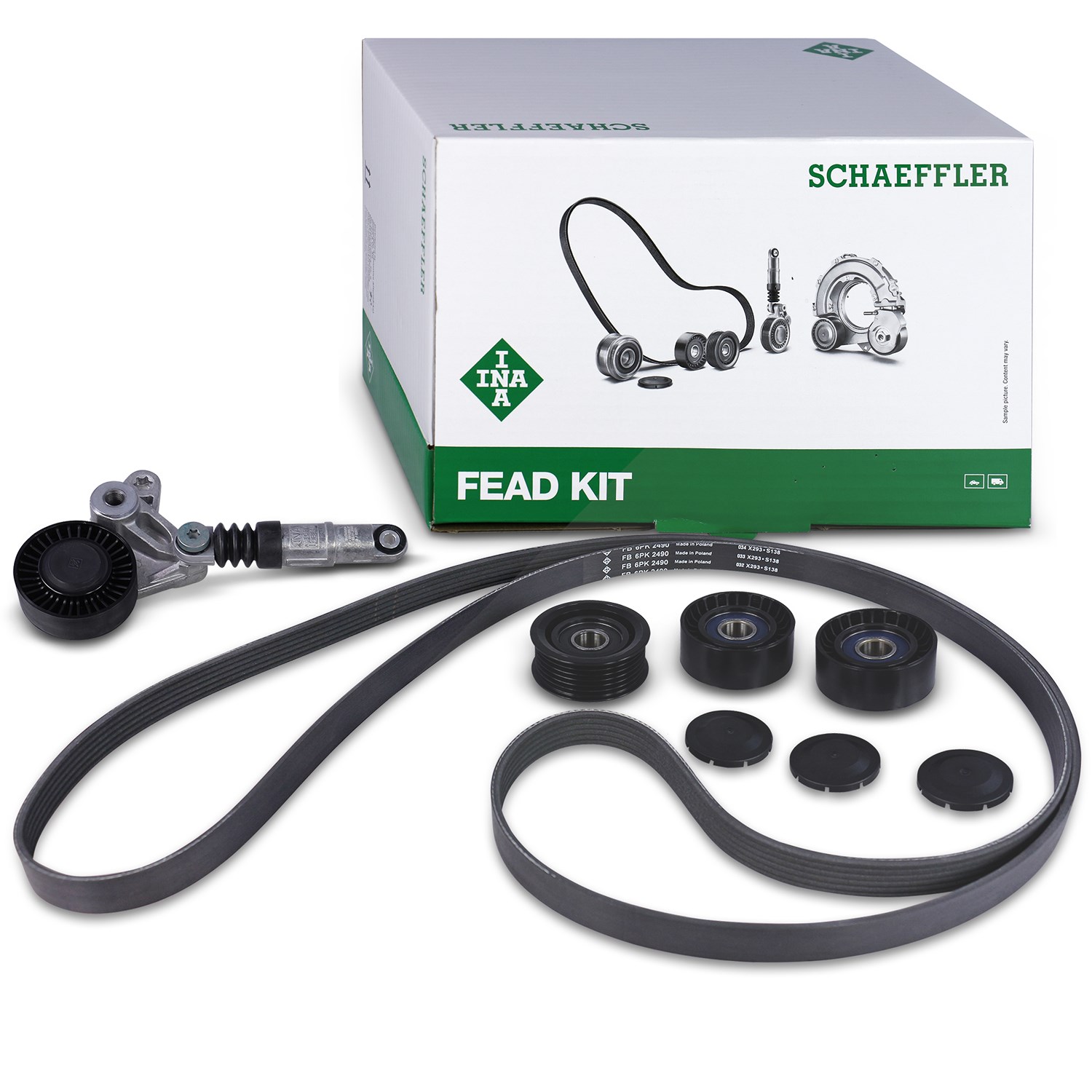 Schaeffler Ina Keilrippenriemensatz [Hersteller-Nr. 529020910] für Audi