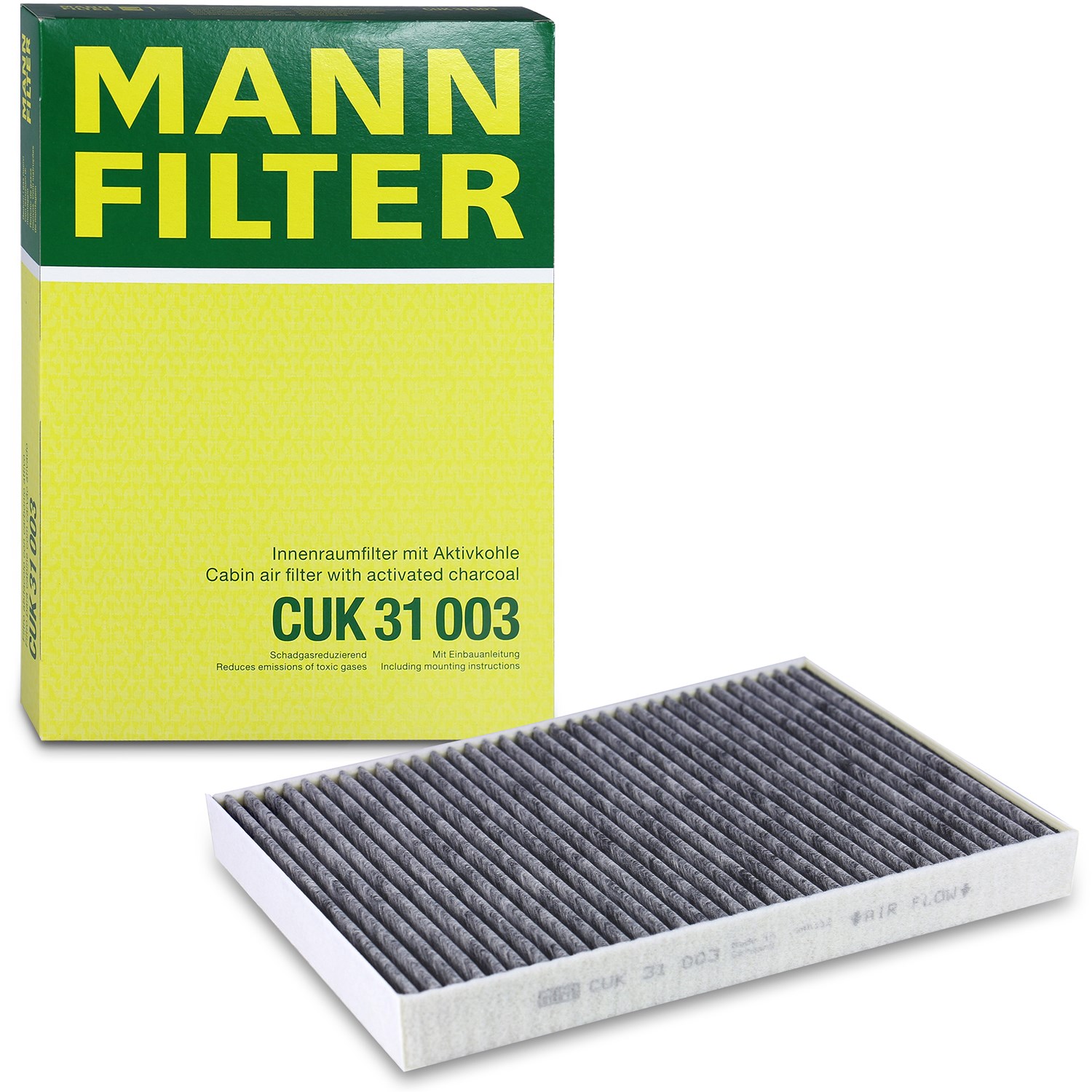 Mann-filter Filter, Innenraumluft [Hersteller-Nr. CUK31003] für Audi, Bentley, Porsche, Lamborghini, VW