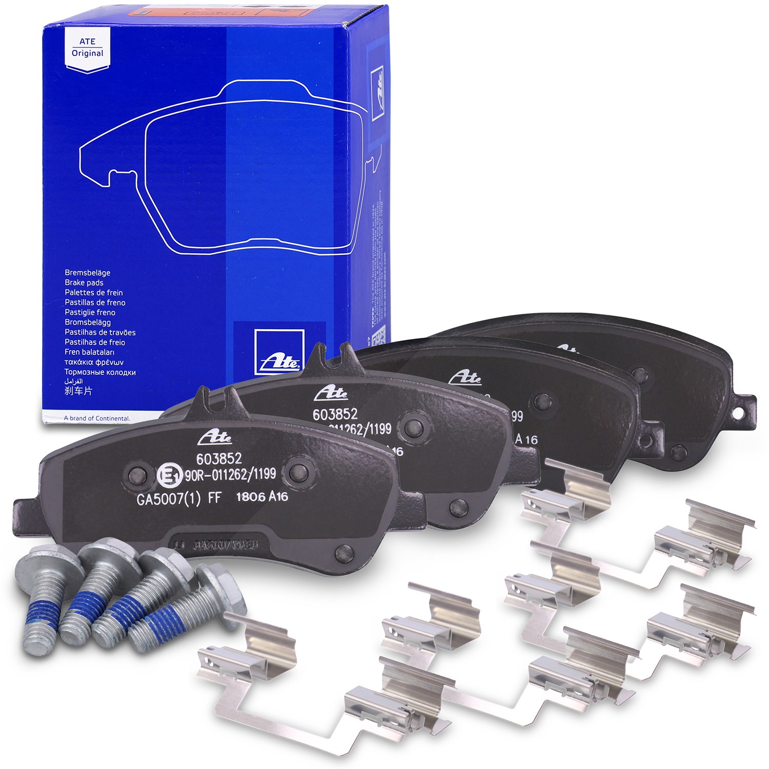 Ate Bremsbelagsatz vorne [Hersteller-Nr. 13.0460-3852.2] für Mercedes-Benz