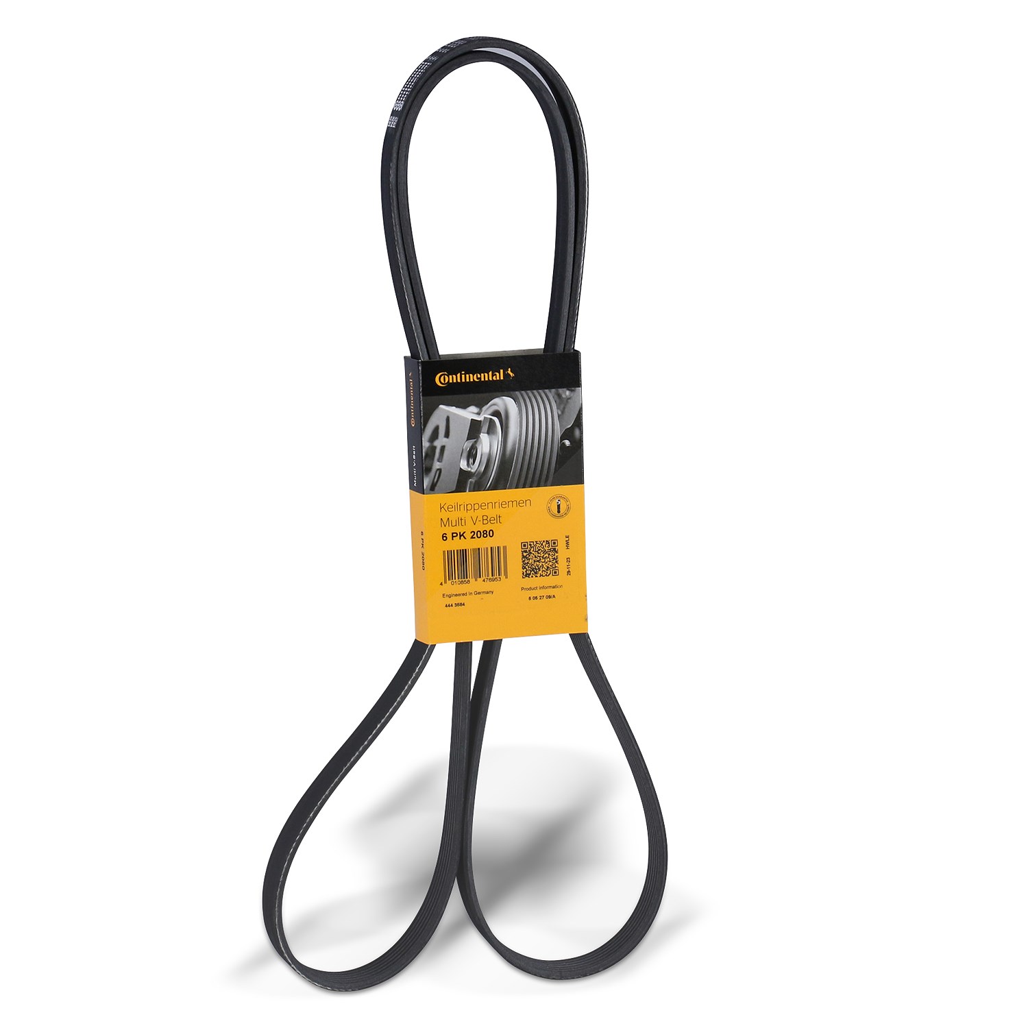 Continental Ctam Keilrippenriemen [Hersteller-Nr. 6PK2080] für Land Rover, Ford, Nissan, Ford Usa, Jeep, Mercedes-Benz, Dodge, Mazda, BMW, VW, Chrysle
