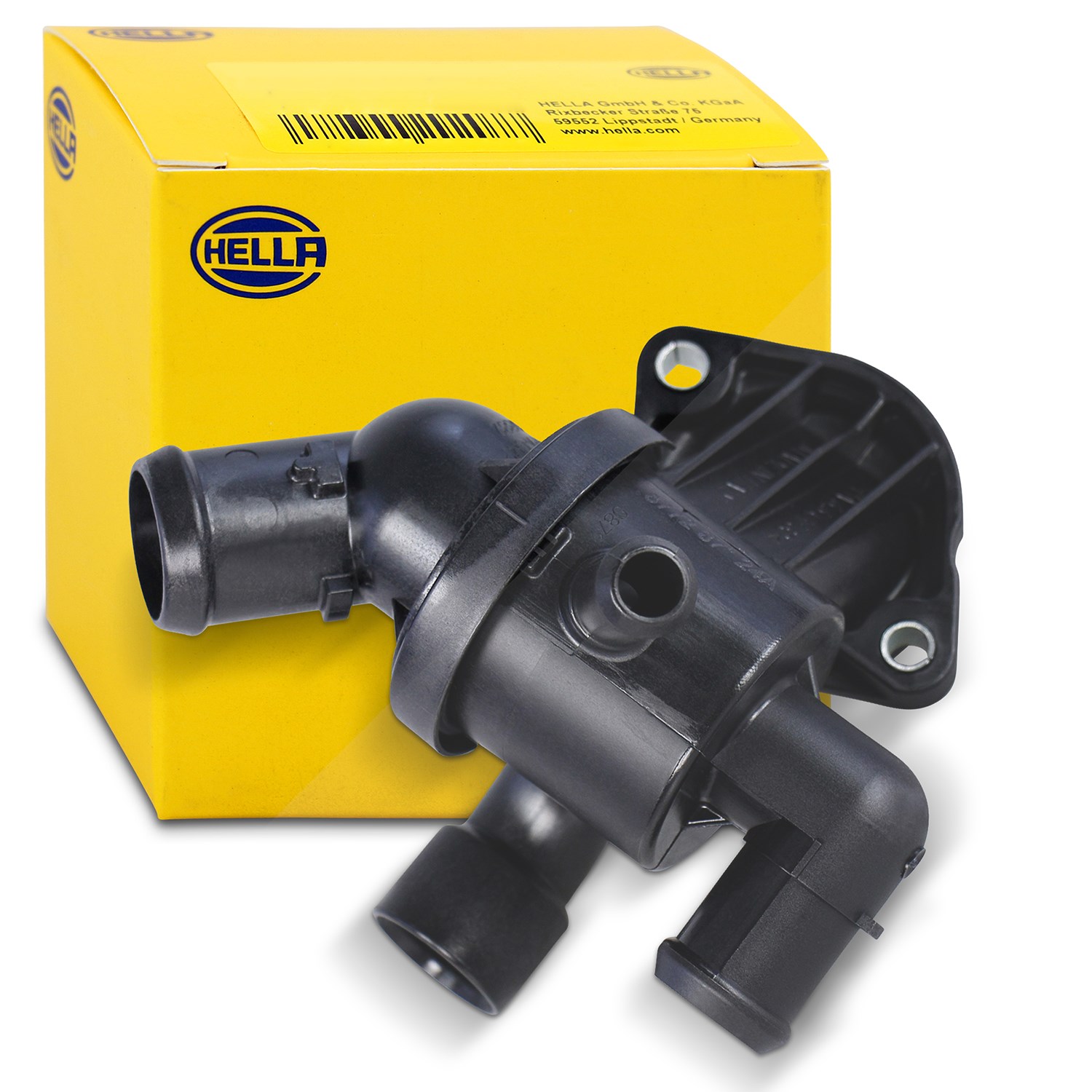 Hella Thermostat, Kühlmittel [Hersteller-Nr. 8MT354777-341] für Audi, Skoda, Seat, VW