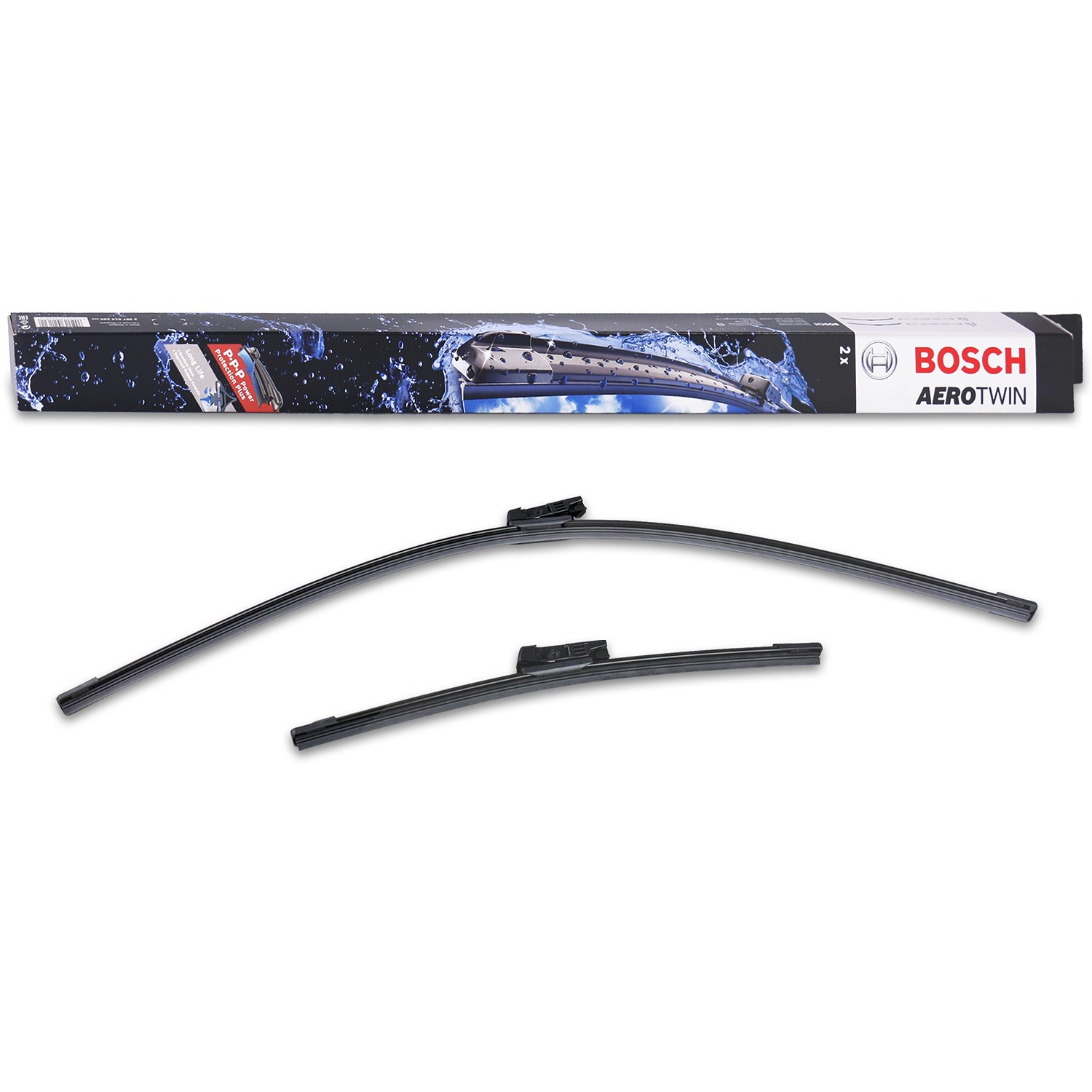 Bosch Wischerblatt Aerotwin A404S vorne [Hersteller-Nr. 3397014404] für Toyota, Renault, Ford