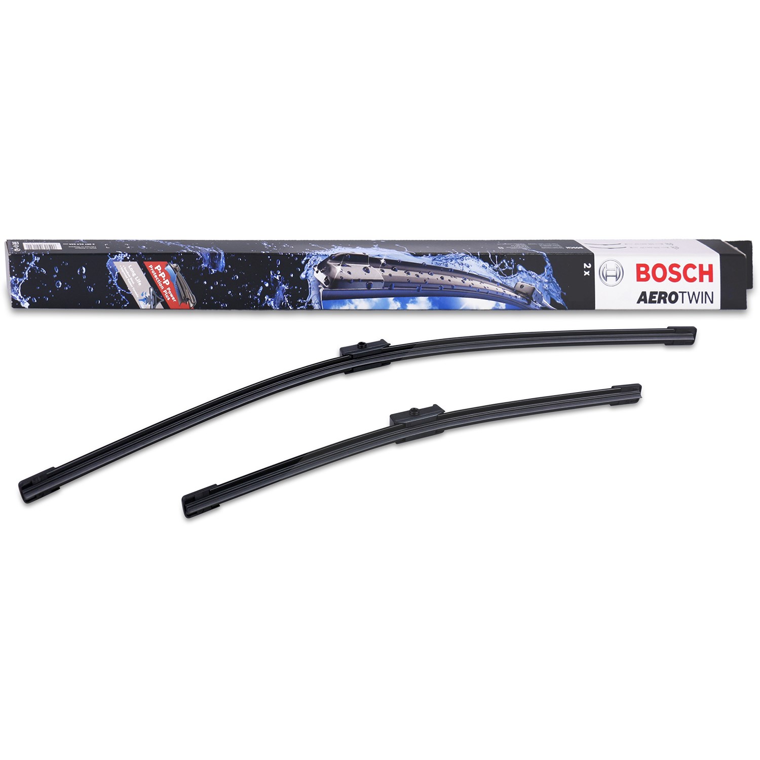 Bosch Wischerblatt Aerotwin Spoiler A977S [Hersteller-Nr. 3397118977] für Ford, Peugeot