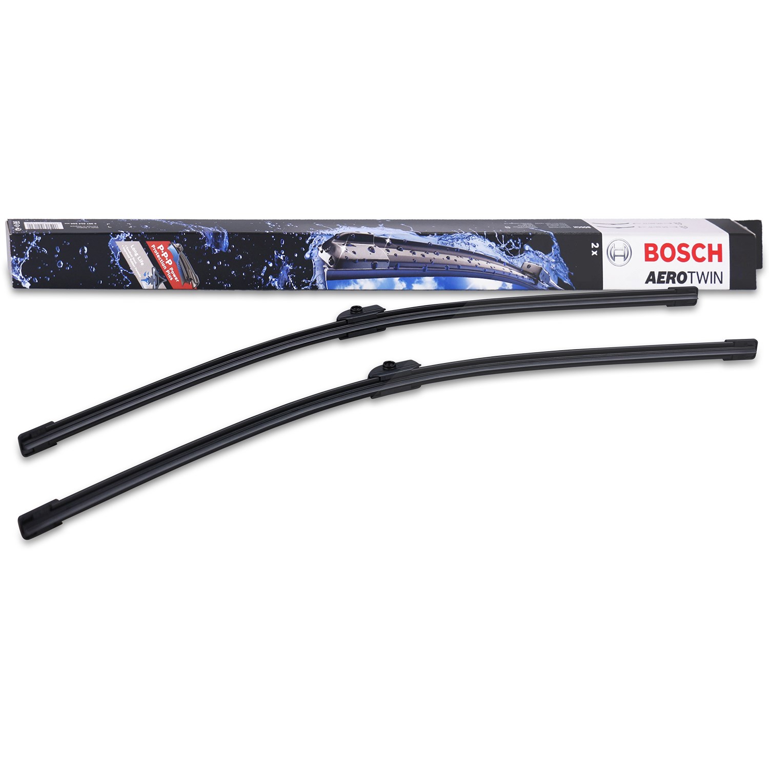 Bosch Wischerblatt Aerotwin Spoiler A034S [Hersteller-Nr. 3397009034] für VW, Porsche