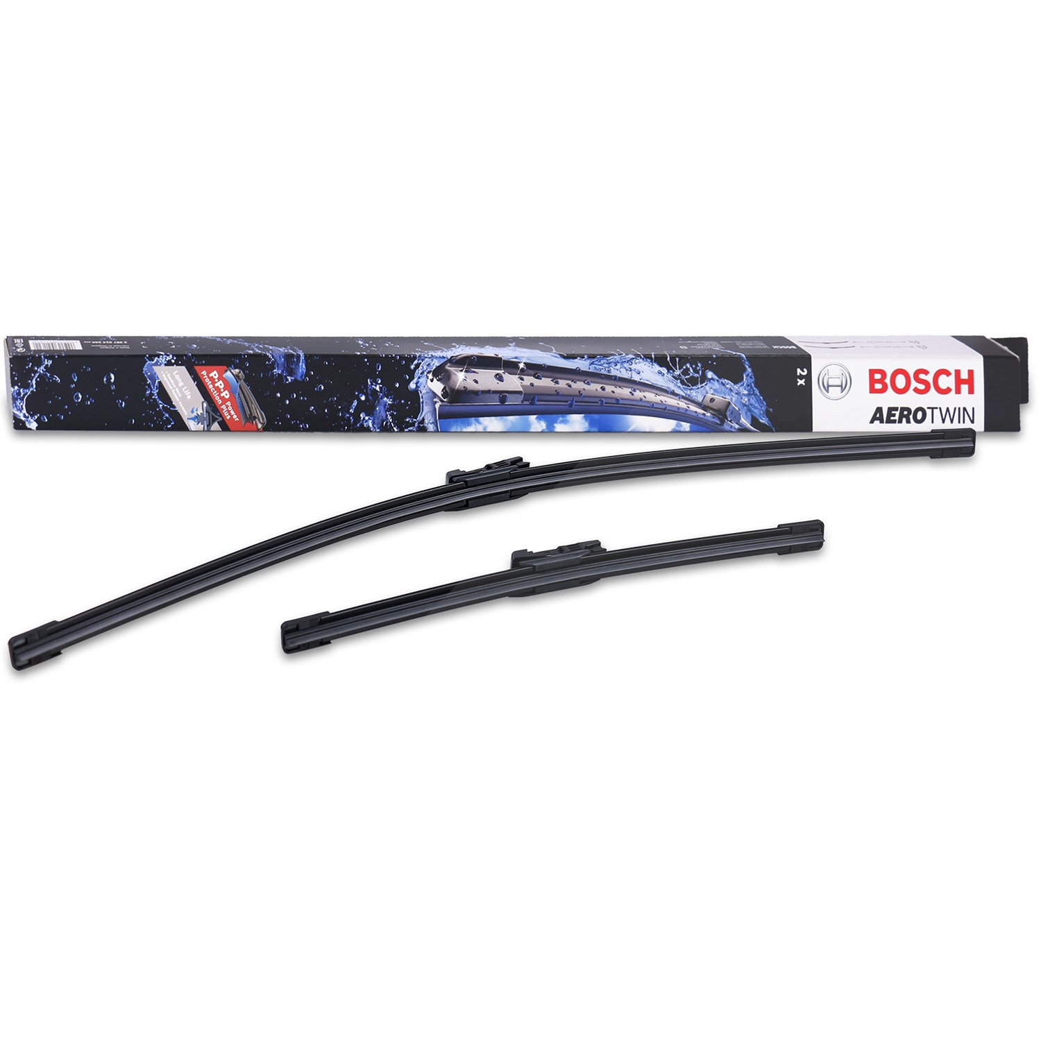 Bosch Wischerblatt Aerotwin Spoiler A583S [Hersteller-Nr. 3397007583] für Opel, Fiat, Chevrolet, Vauxhall, Byd, Kia, Nissan, Hyundai