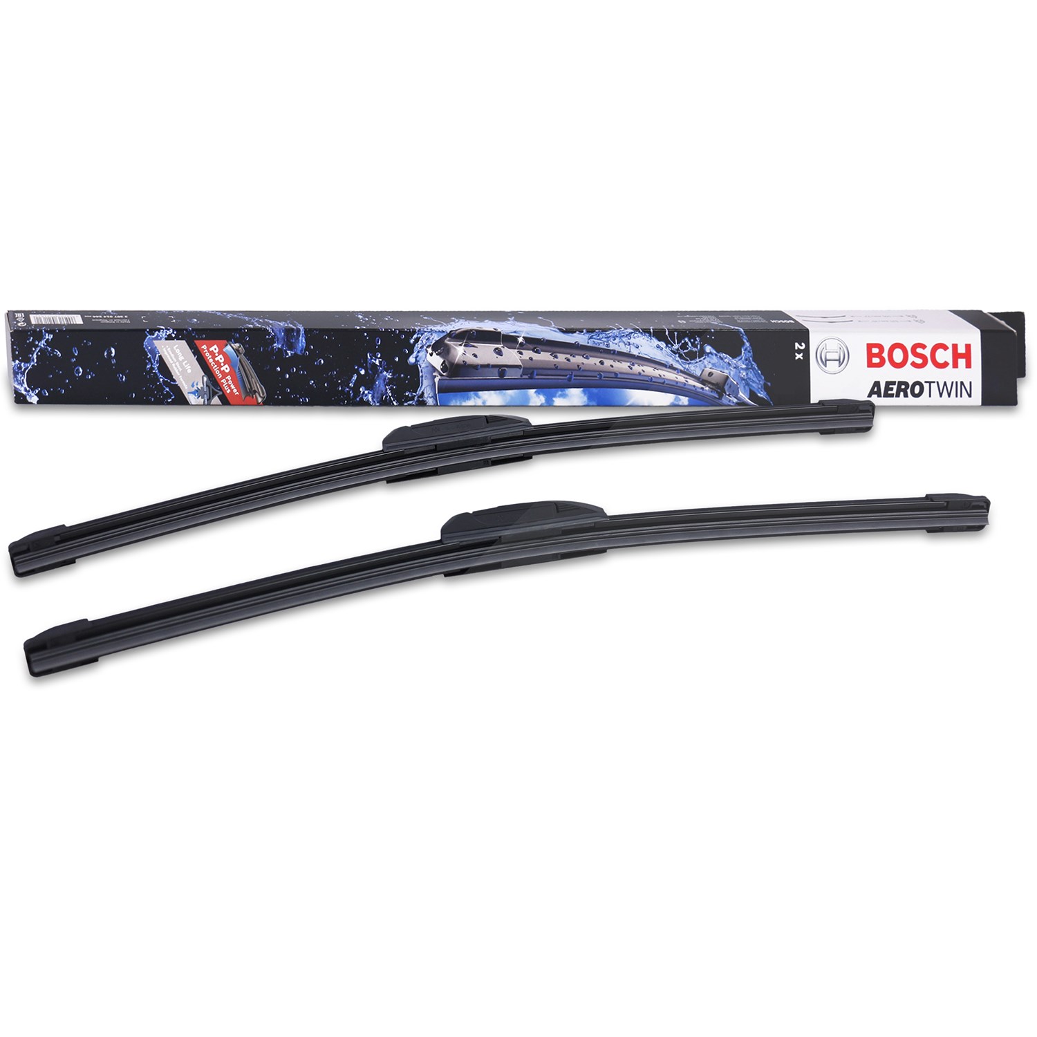 Bosch Wischerblatt Aerotwin Retro Spoiler AR450S [Hersteller-Nr. 3397118994] für Mercedes-Benz, VW, Dacia, Skoda, Mini, Honda, Nissan, Chevrolet, Rove