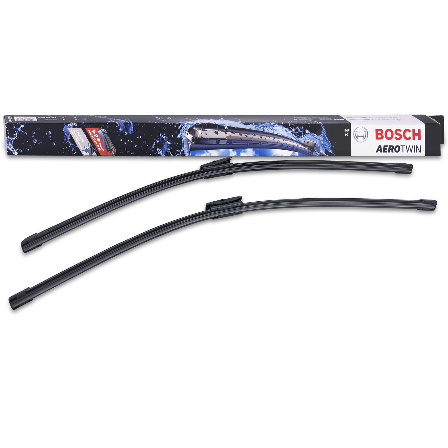 Bosch Wischerblatt Aerotwin Multi-Clip AM469S [Hersteller-Nr. 3397014121] für VW, Peugeot, Ford Usa, Seat, Ford, Citroën