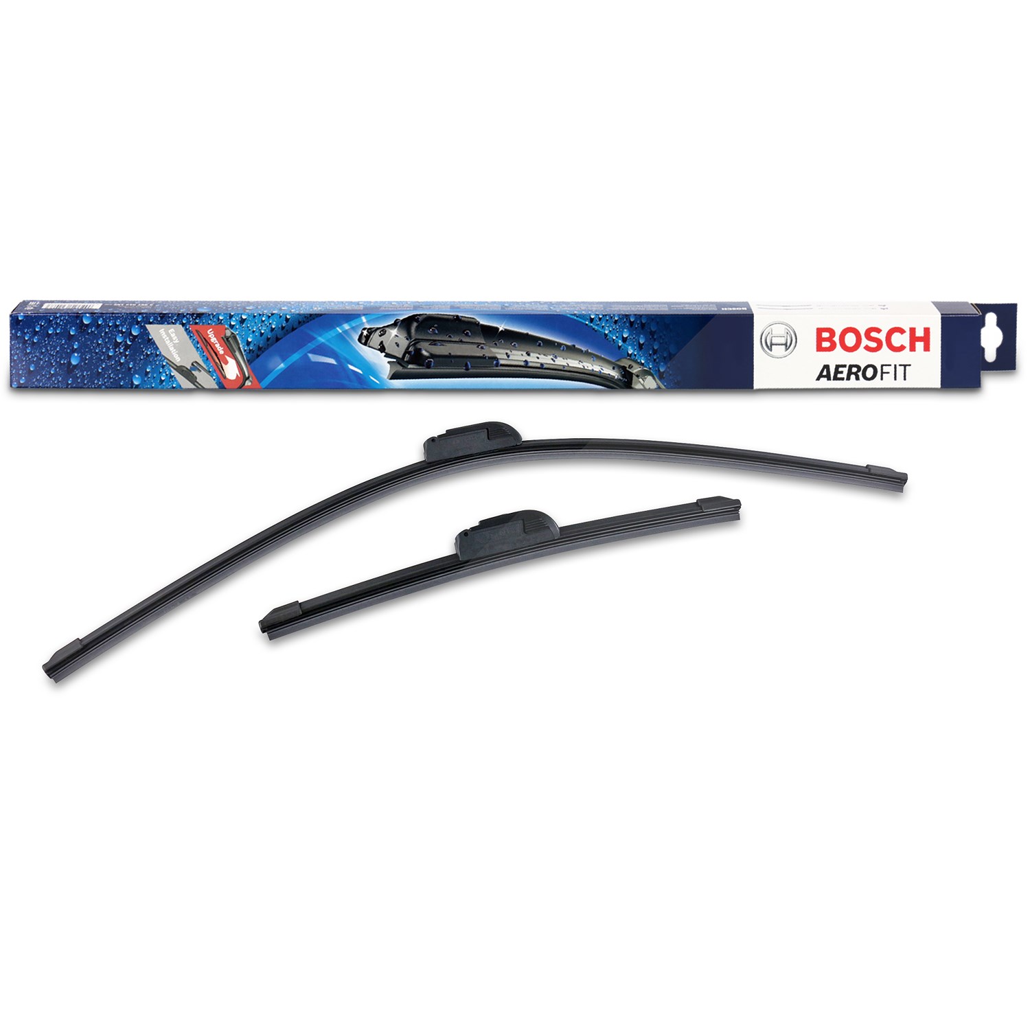 Bosch Wischerblatt Aerofit AF654 vorne [Hersteller-Nr. 3397014490] für Kia, Fiat, Nissan, Honda, Hyundai, Suzuki, Toyota