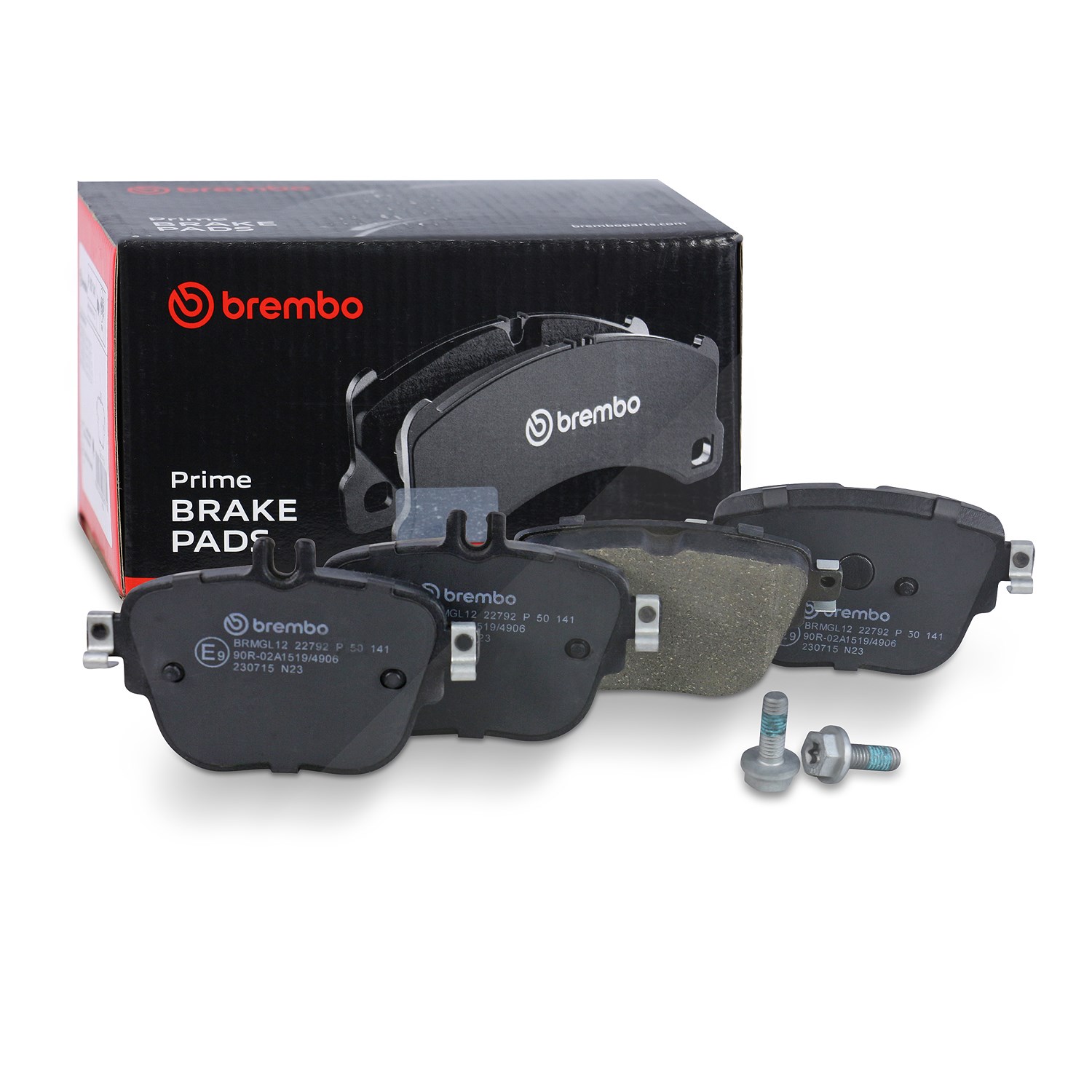 Brembo Bremsbelagsatz hinten [Hersteller-Nr. P50141] für Mercedes-Benz