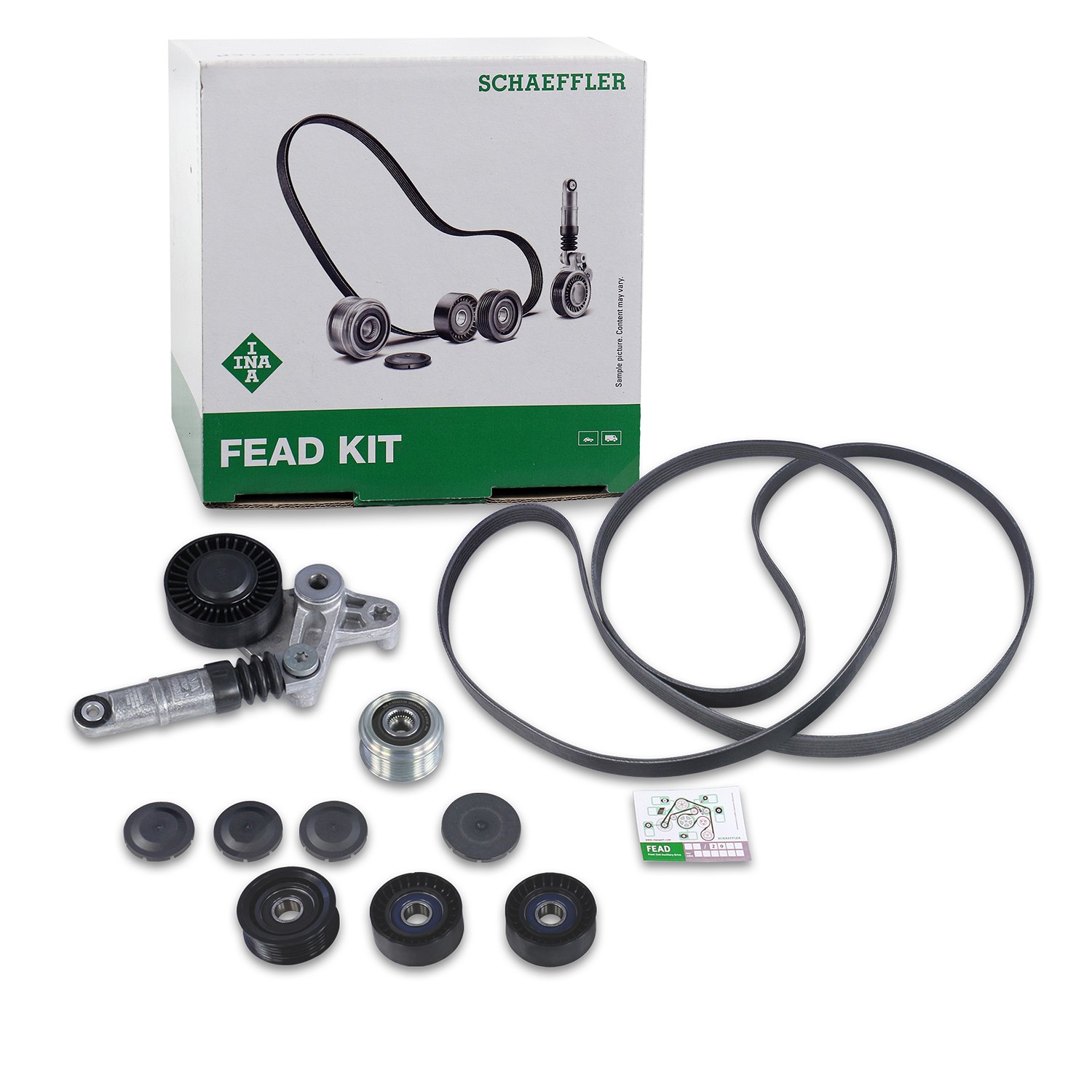 Schaeffler Ina Keilrippenriemensatz [Hersteller-Nr. 529047220] für VW, Audi