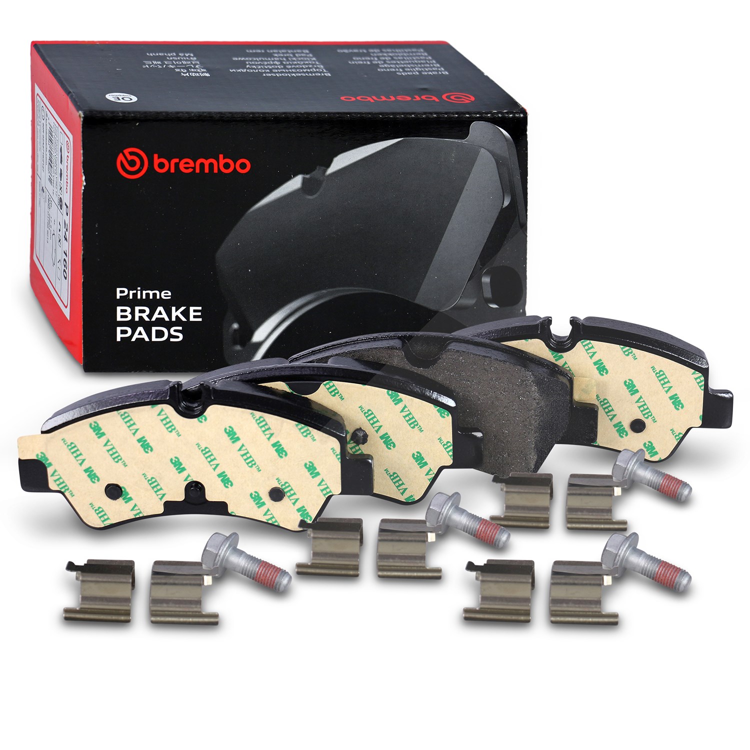 Brembo Bremsbelagsatz hinten [Hersteller-Nr. P24160] für Ford