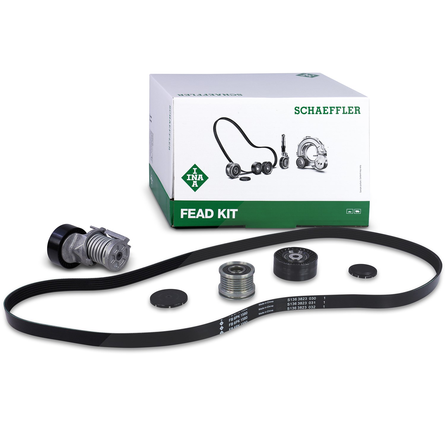 Schaeffler Ina Keilrippenriemensatz [Hersteller-Nr. 529052120] für Seat, Audi