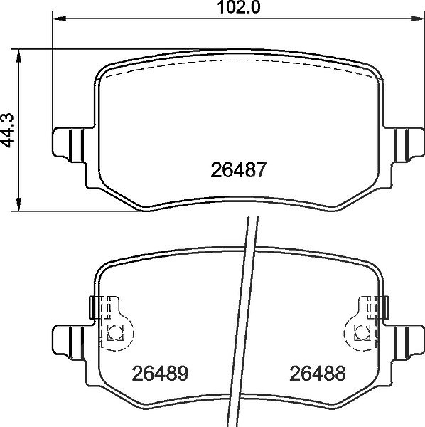 Brembo Bremsbelagsatz P 139 Größe 30 P 30 139 - Bild 9