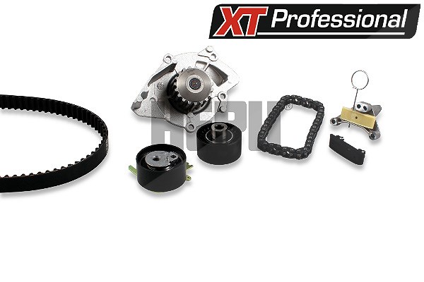 Für HEPU HEPPK08010XT Water Pump & Timing Belt Kit PK08010XT Timing set (belt + - Bild 4