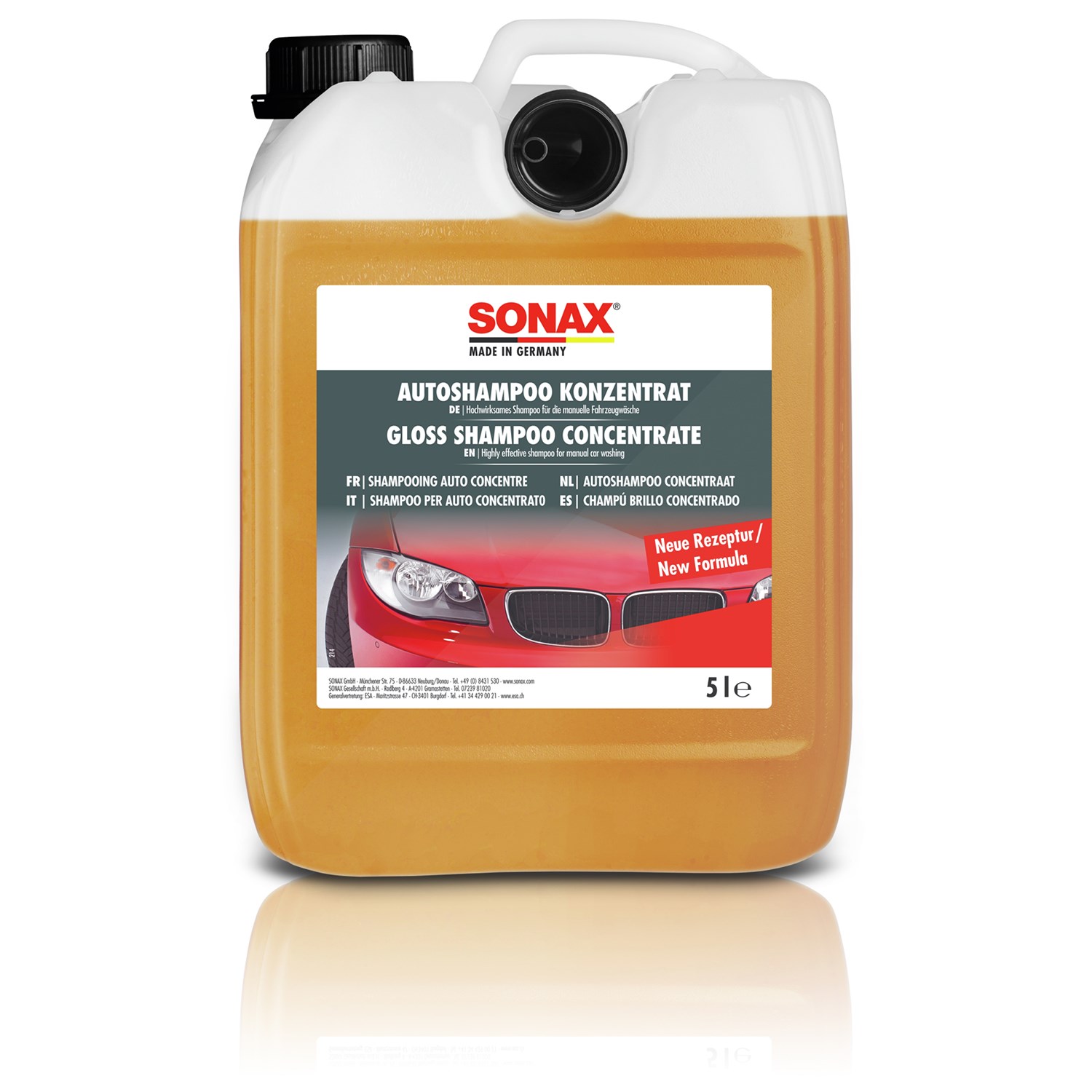 Sonax 5 L AutoShampoo Konzentrat [Hersteller-Nr. 03145000]