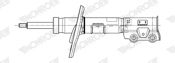 MONROE SHOCK ABSORBER | G7942 | FRONT | FOR MAZDA 2 HATCHBACK 2014- | OE-MATCHING QUALITY | SMOOTH RIDE & CONTROL - Bild 5