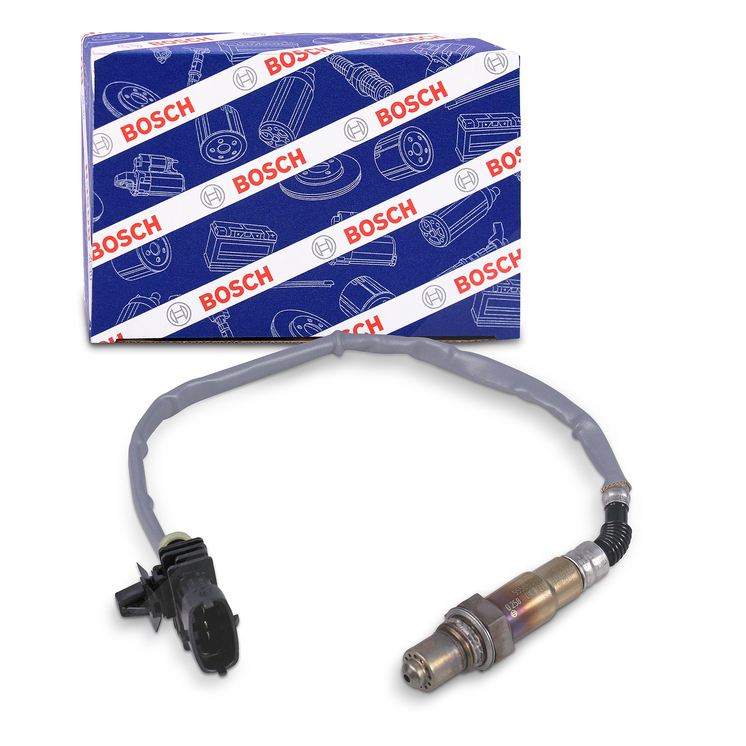 Bosch Lambdasonde [Hersteller-Nr. 0258010121] für Chevrolet, Opel, Vauxhall