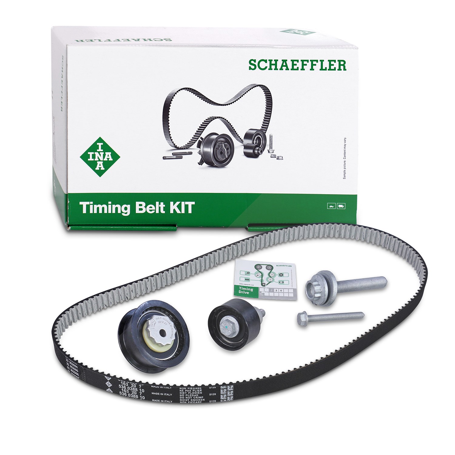 Schaeffler Ina Zahnriemensatz [Hersteller-Nr. 530059211] für Skoda, Seat, Audi, VW