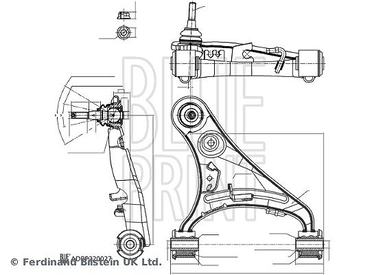 Blue Print Querlenker Land Rover - Bild 2